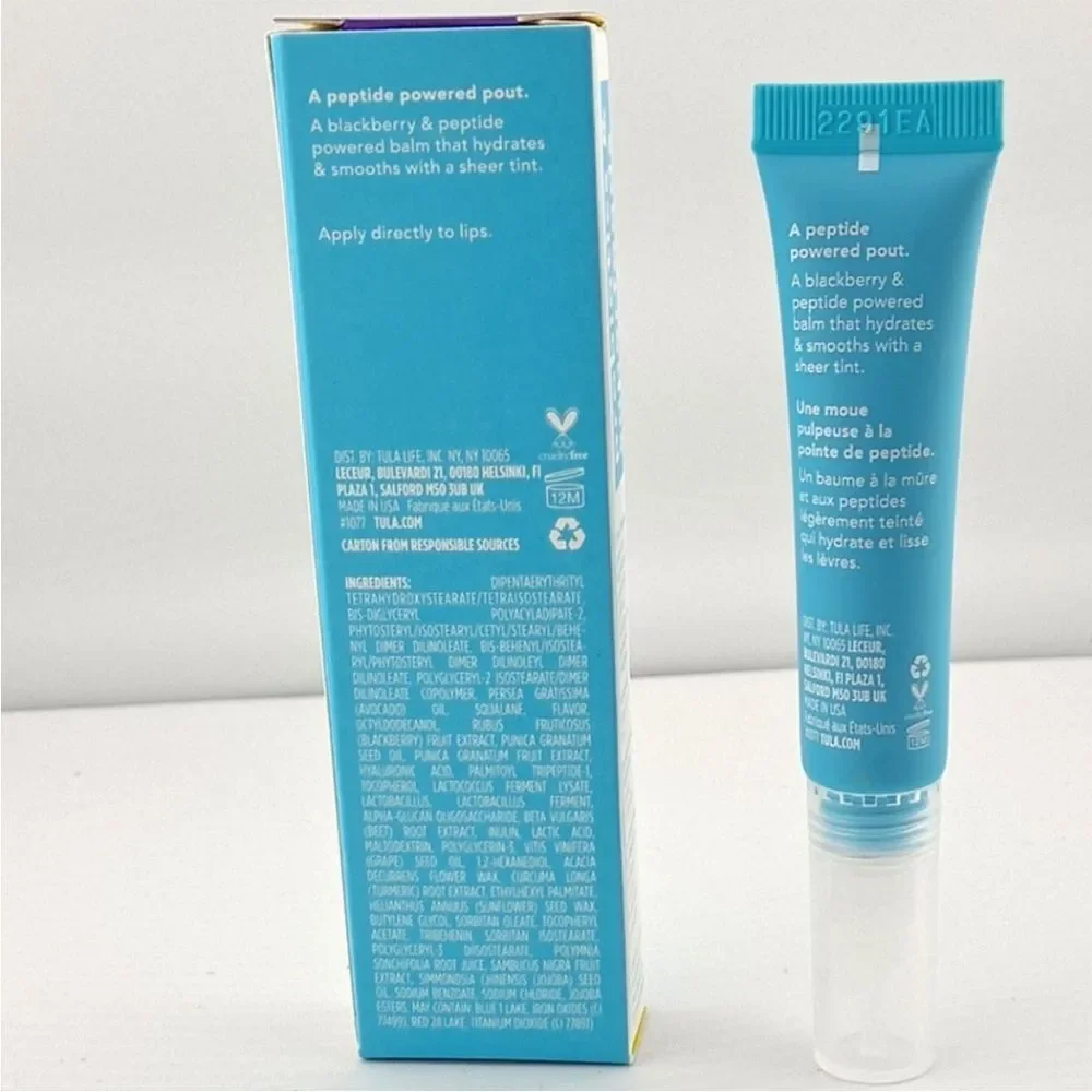 Tula Lip S.O.S Treatment Balm 💗 NEW 💗Blackberry Velvet 💗 Full Size